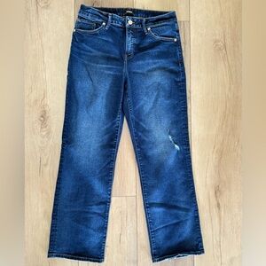 Express 90s ankle book mid rise jeans